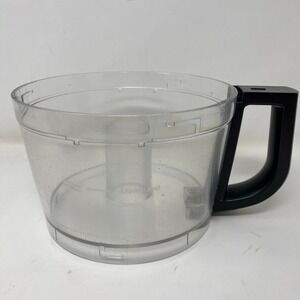 KitchenAid KFP0922 Food Processor Replacement Work Bowl 7.5in Clear Black Handle